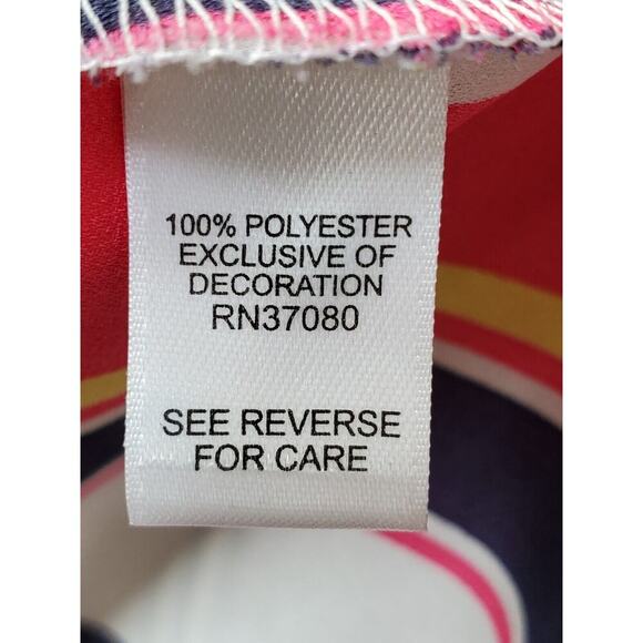 Est. 1946 Women Multicolor Polyester Collared Long Sleeve Button Down Shirt 20W - Picture 10 of 12